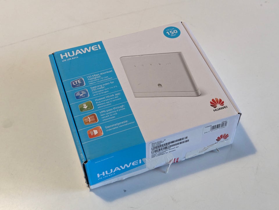 Router, wireless, Huawei 4G B315s-22