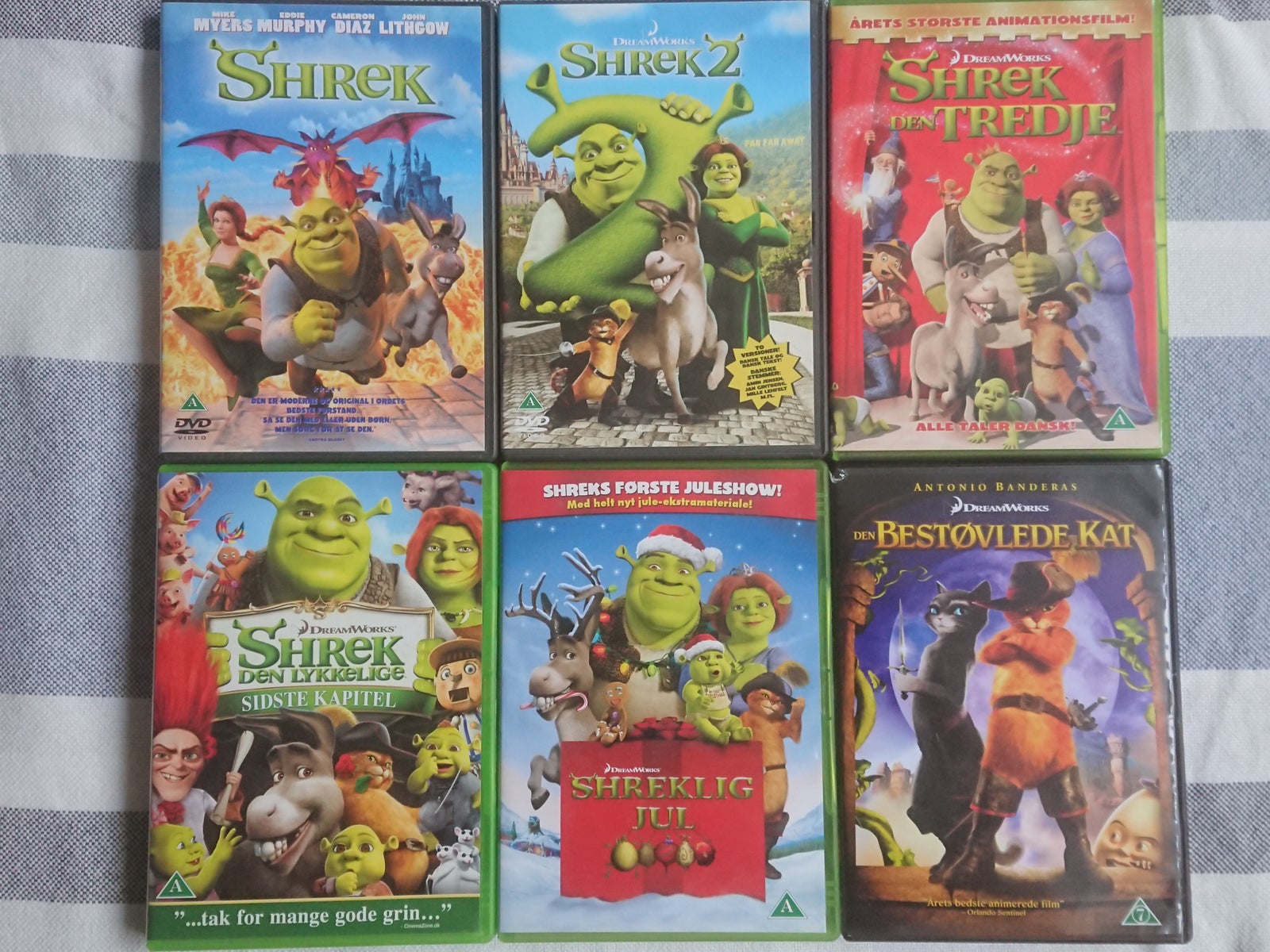bakke Ombord forbrug Shrek, DVD, animation - dba.dk - Køb og Salg af Nyt og Brugt