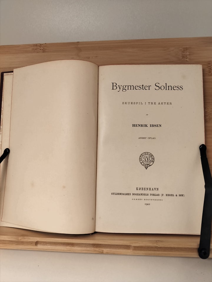 Bygmester Solness (1901), Henrik Ibsen, genre: drama