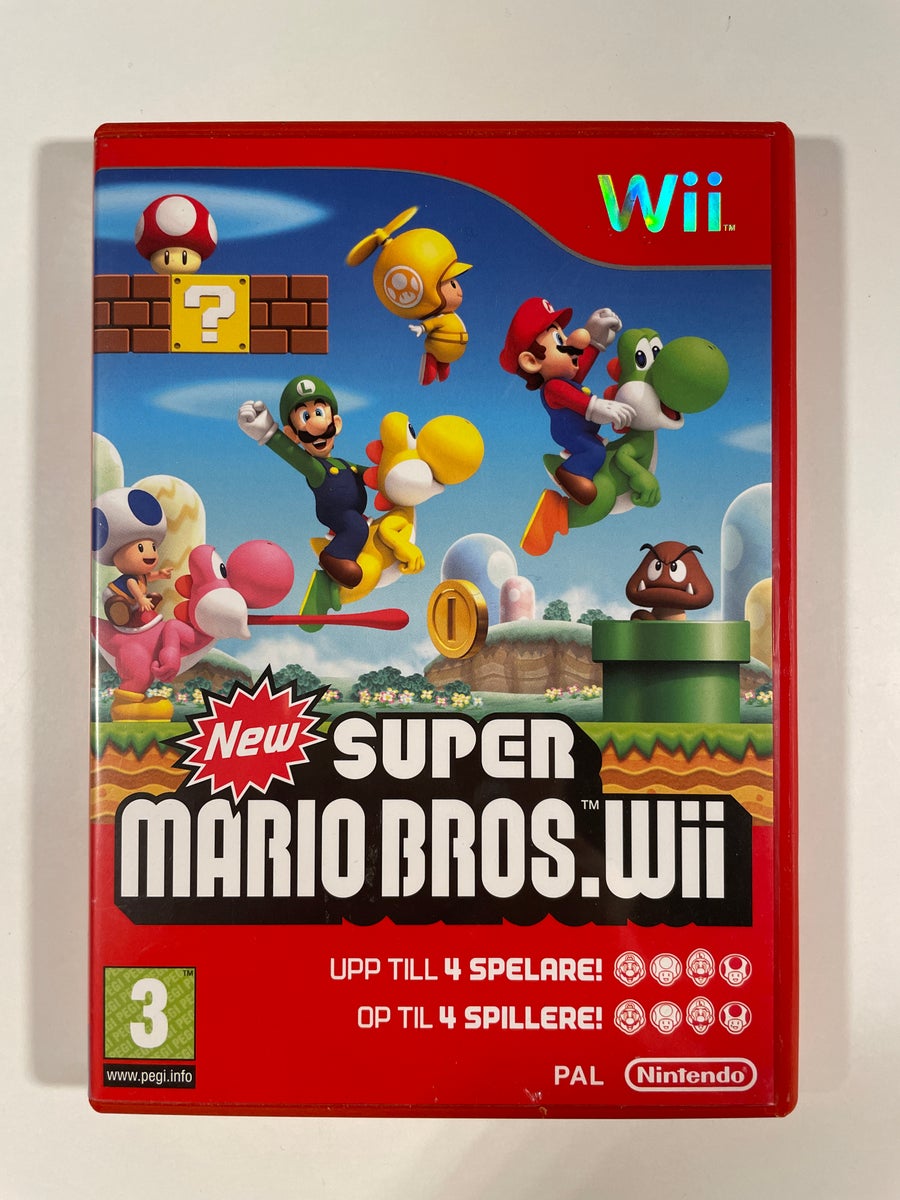 Super Mario Bros Nintendo Wii Dbadk Køb Og Salg Af Nyt Og Brugt 4306