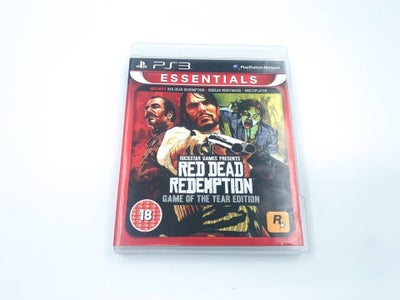 Red Dead Redemption Game Of The Year Edition, PS3, Komplet med manual

Kan sendes med:
DAO for 42 kr