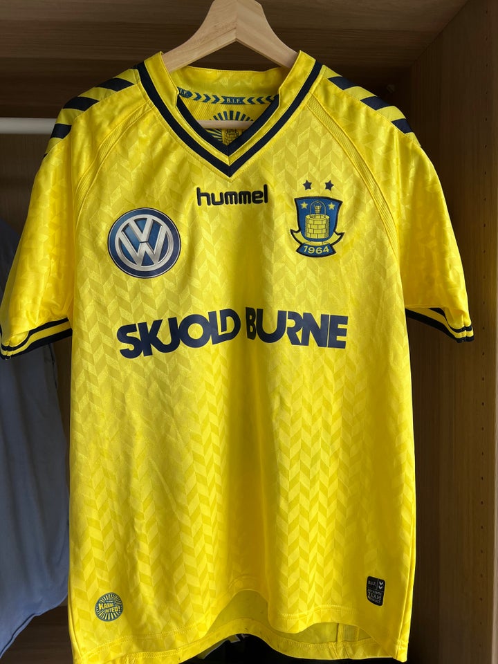 Fodboldtrøje, Matchworn Svenn Crone Brøndby if, Hummel