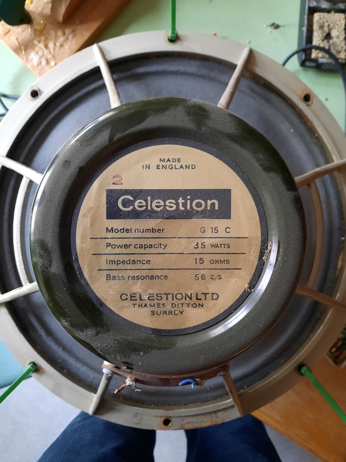 Celestion g15c hot sale