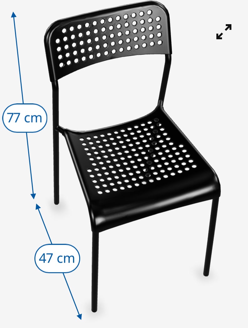 Stol-på-stol, Ikea stole
