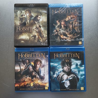 Hobbitten samling, Blu-ray, eventyr