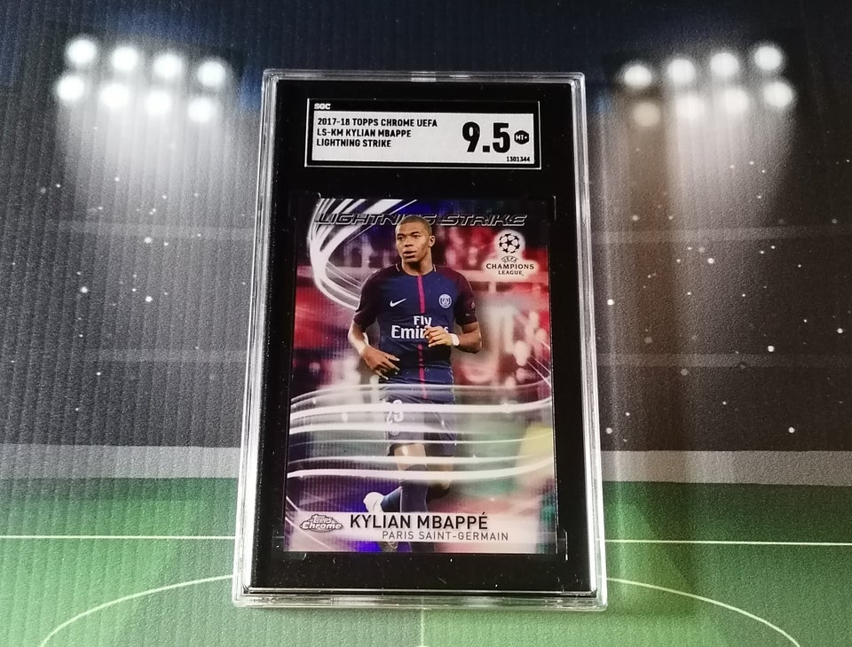 2017 Topps Chrome UEFA Champion League Lightning Strike Kylian