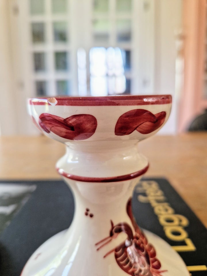 Keramik, Lysestager, Fransk