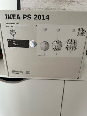 Anden loftslampe, Ikea ps 2014, Ikea ps 2014 loft lampe sælges for 200 kr 

Udgaven i sølv

Du kan n