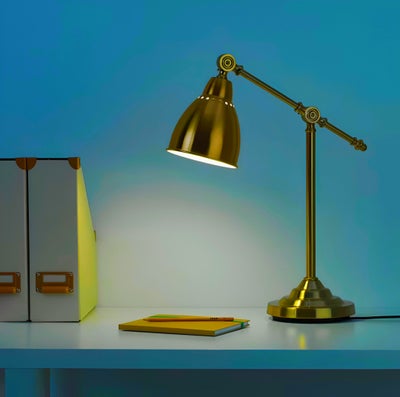 IKEA RETRO BAROMETER JUSTERBAR MESSING LAMPE, (SEND SMS (TLF 42650678) (AFHENTNING I VALBY KBH) (SOM