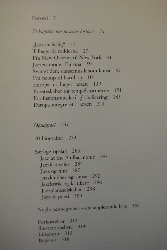gyldendals bog om jazz, af finn slumstrup, emne: musik