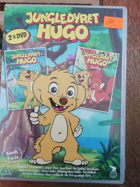 Jungledyret Hugo 2 film, DVD, tegnefilm,…
