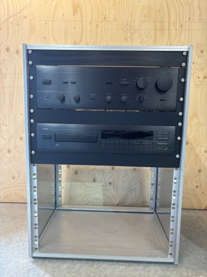 Forstærker, Yamaha, AX-570, 180 W, Perfekt, Forstærker og cd afspiller monteret i rack.
Ingen fjernb