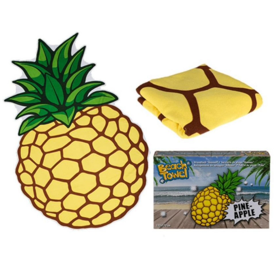 Ananas strandhåndklæde