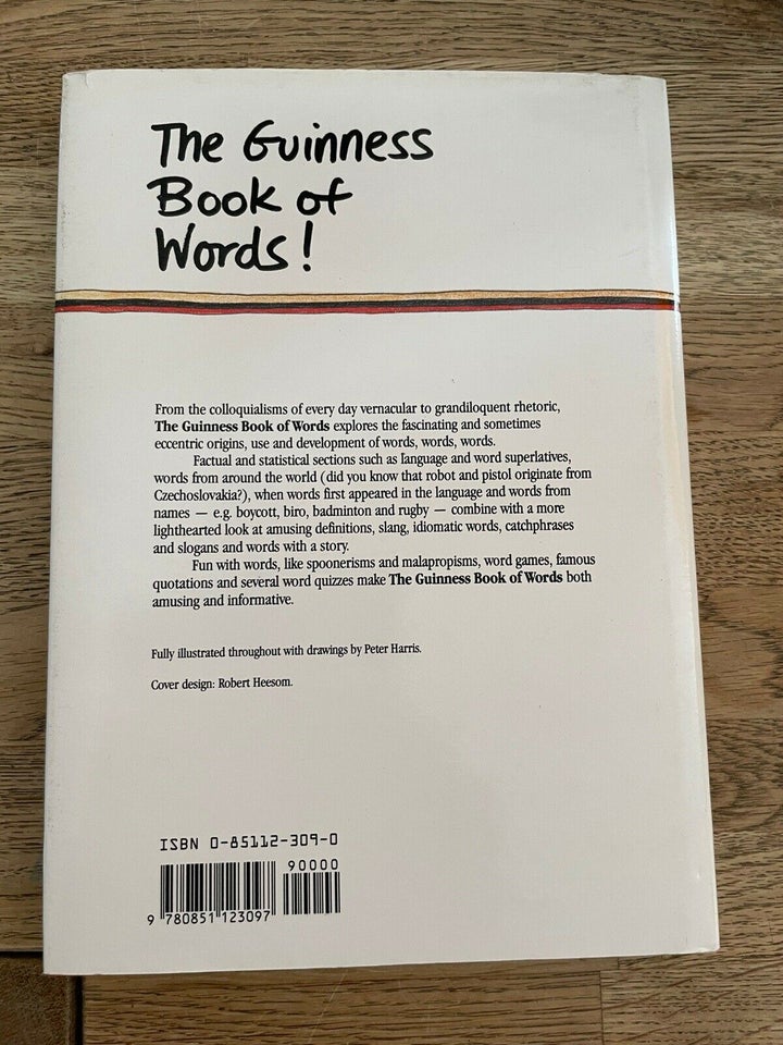 The Guinness book of words, Martin Manser, emne: anden