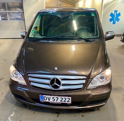 Mercedes Viano, 3,0 CDi Trend aut. lang, Diesel, 2012, km 285000, brunmetal, 4-dørs, 17" alufælge, 
