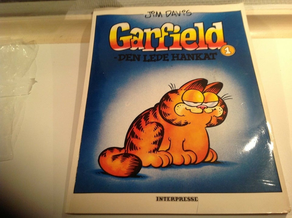 Garfield1,den lede hankat, Jim Tegneserie – dba.dk – Køb og Salg af Nyt og Brugt