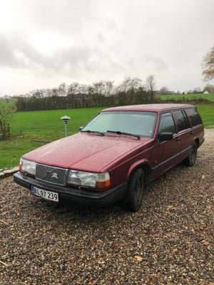 Volvo 940, 2,3 GL stc., Benzin, aut. 1994, km 345000, bordeaux, træk, 5-dørs, st. car., Velkørende v