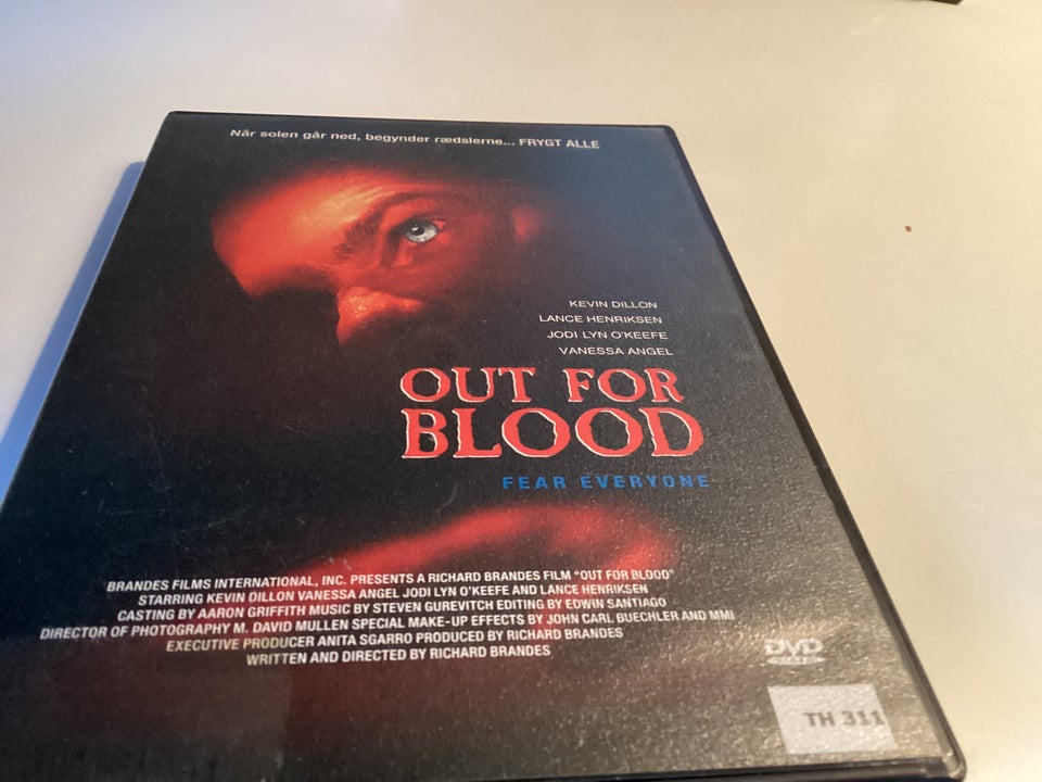 Out for Blood , DVD, gyser