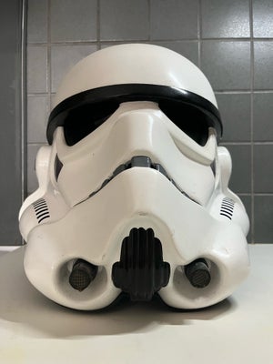 Legetøj, Star Wars stormtrooper hjelm, Sælger den super flotter stormtrooper hjelm lavet i flot glas