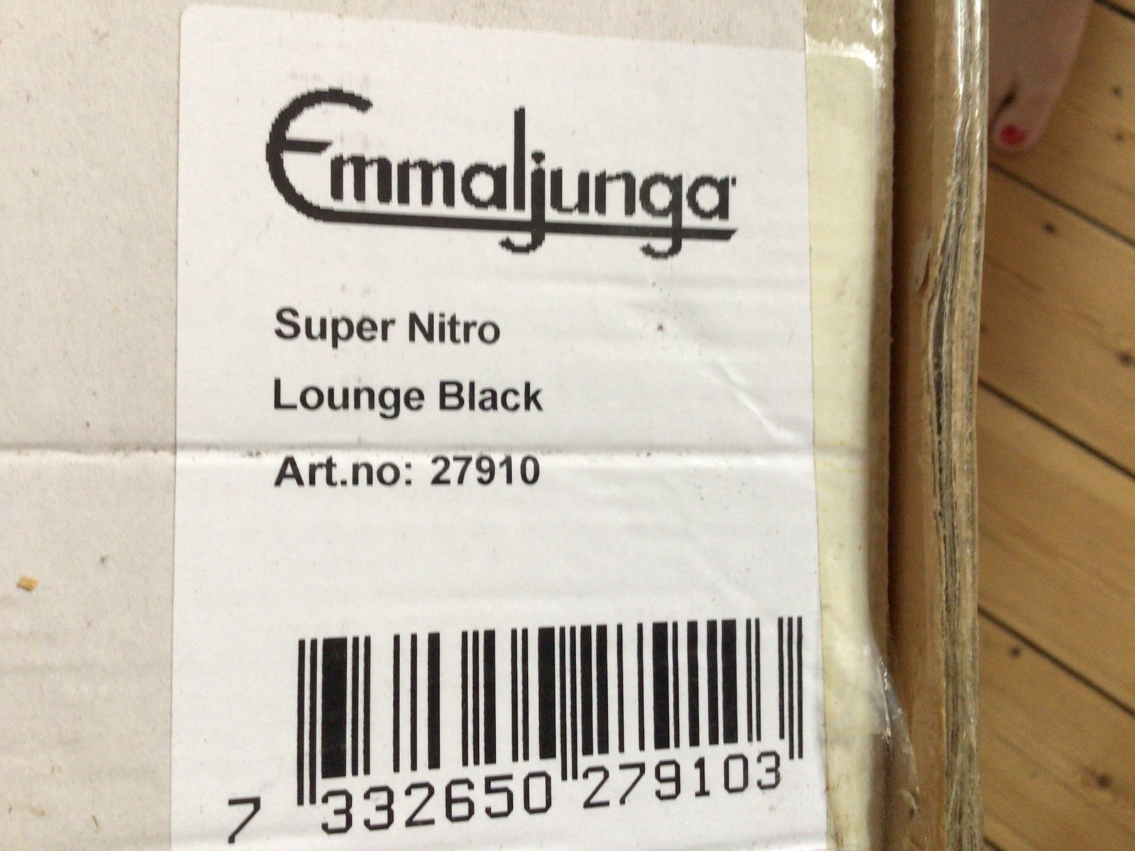 Klapvogn, Emmaljunga Super Nirto Lounge Black