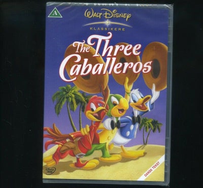 The Three Caballeros (Walt Disney) NY, DVD, tegnefilm – dba.dk