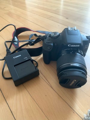 Canon, EOS 2000D, Perfekt, Kamera fra Canon. 
Fejler ikke noget, sælges da jeg ikke bruger det. 
Ing
