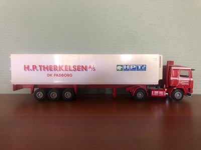 Modellastbil, tekno  Volvo F10 HP Therkelsen, Tekno Volvo F10 HP Therkelsen køl.

Pæn og velholdt.

