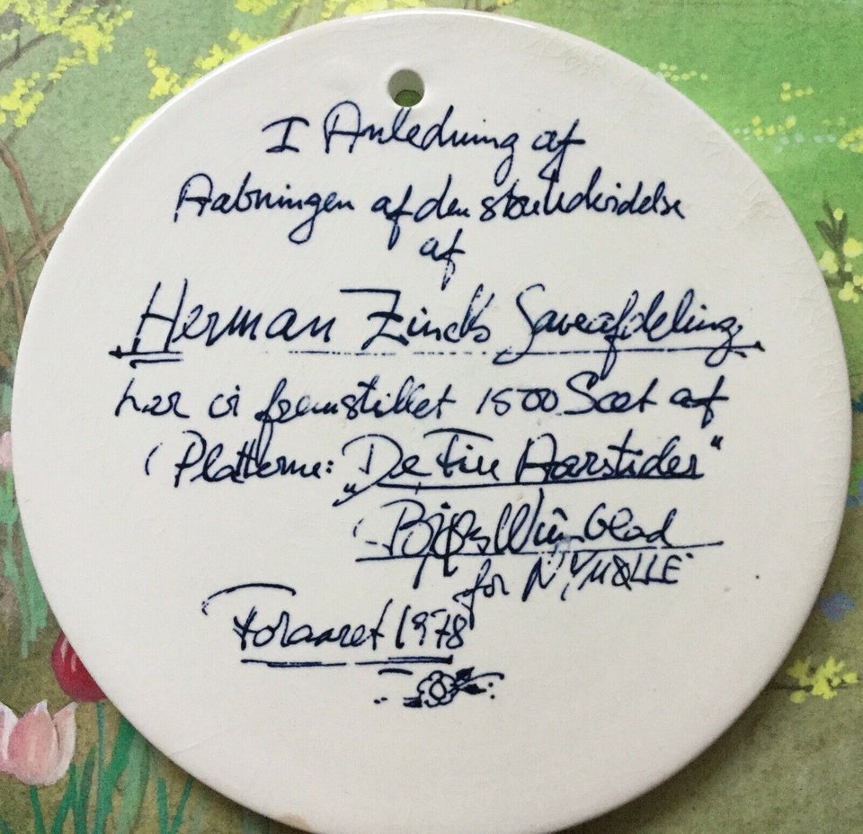 Bjørn wiinblad platter , Bjørn wiinblad