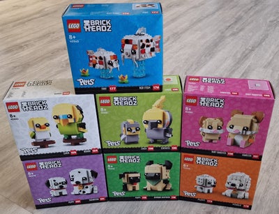 Lego Exclusives, 40440, 40443, 40479, 40481, 40482, 40545, 40546, BrickHeadz. Nye og uåbnede.

Fra P
