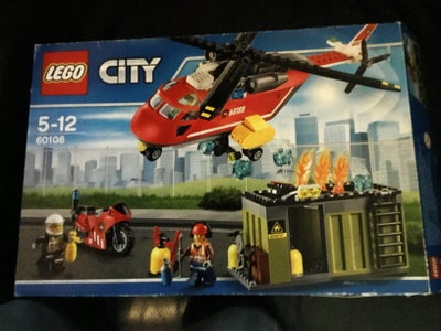 Lego City, 60108, Lego City i org emballage.  Har været brugt, men alle klodser er der