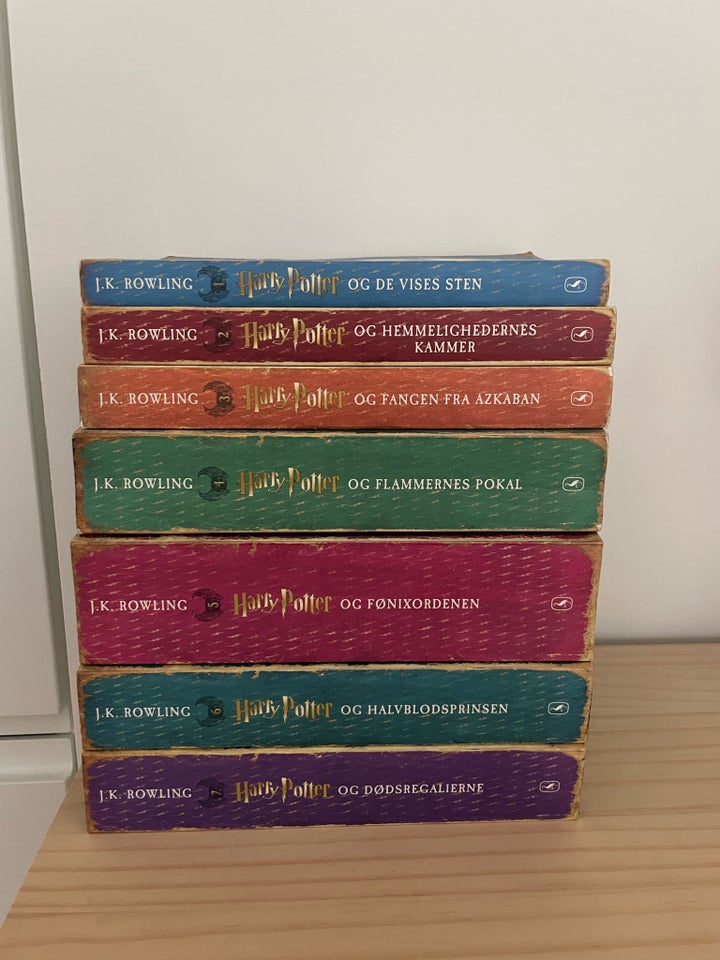 Harry Potter bøgerne 1-7, J.K. Rowling, genre: eventyr