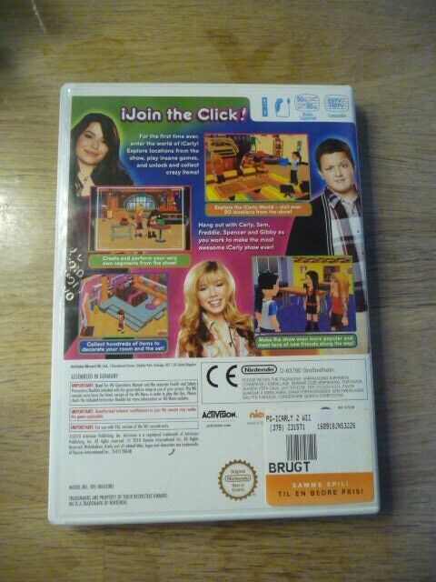 I carly 2 i join the click, Nintendo Wii, anden genre