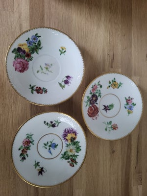 Porcelæn, Små tallerkener fra royal copenhagen, Royal copenhagen, Flotte små tallerkener fra royal c