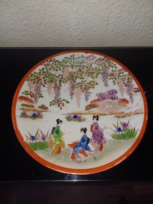 Porcelæn, Kinesisk tallerkener, Ca 22 cm I diameter