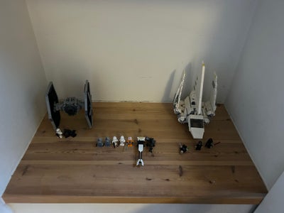 Lego Star Wars, Tie fighter & imperial lambda cl. shuttle, Samlet med papkasse og vejledning. Kom me