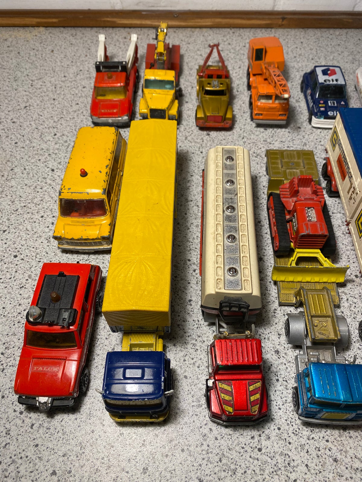 Lastbiler og biler, Matchbox mm