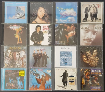Diverse: 36 CD'er sælges enkeltvis eller samlet, andet, 36 CD'er sælges enkeltvis for 25 kroner styk