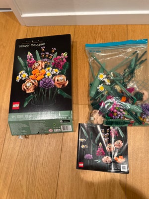 Lego andet, 10280, Botanical Colloection, Flower Bouquet, skulle være komplet, med kasse