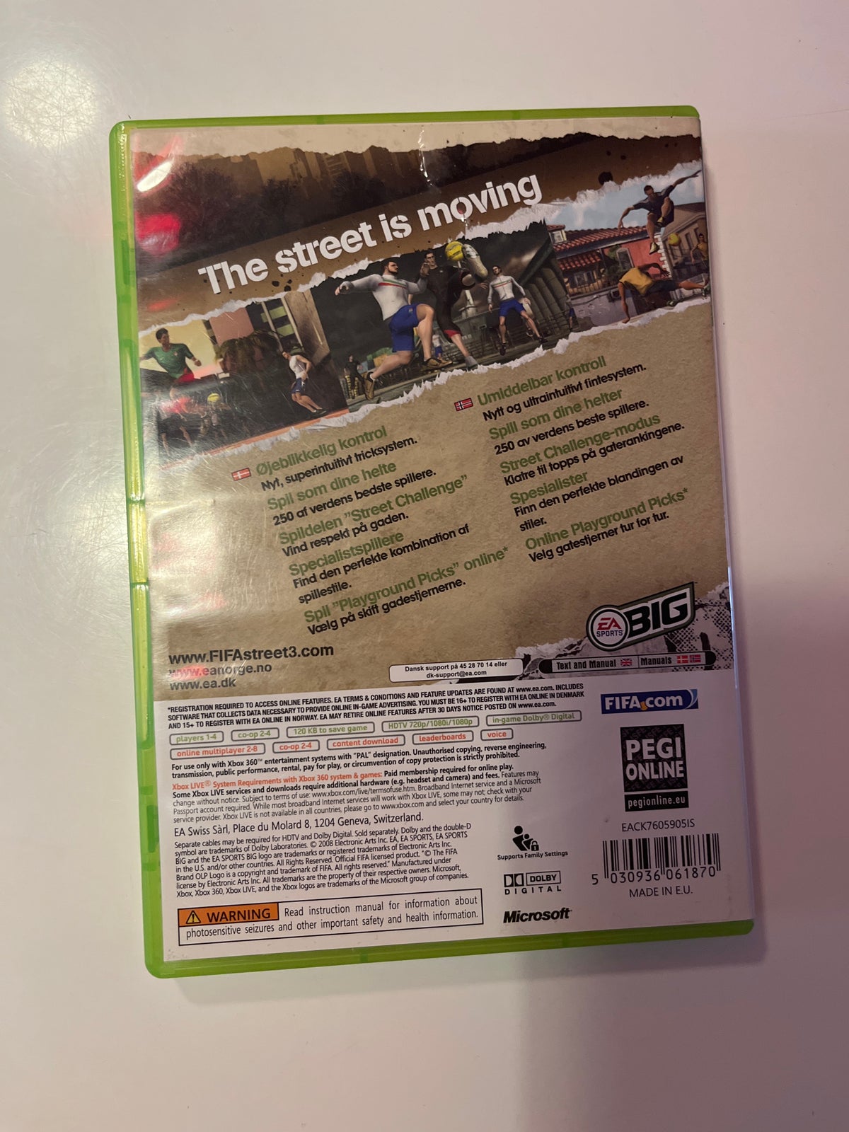 FIFA Street 3, Xbox 360, sport