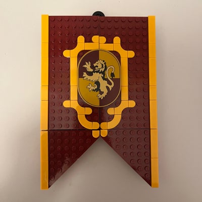 Lego Harry Potter, 76409, Lego Gryffindor banner, komplet incl. samlevejledning