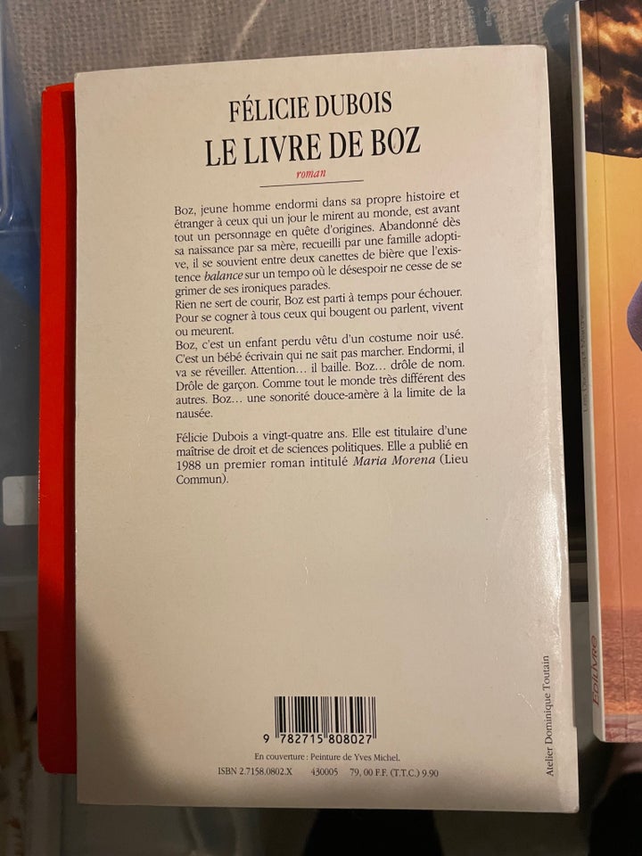 Forskellige fransk bøgerne, Felicie Dubois , genre: anden