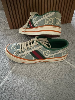 Sneakers, str. 39, GUCCI   TENNIS 1977,  God men brugt, Ny pris 4600 kr