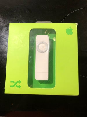 iPod, Shuffle, Perfekt, Sælger dette helt nye iPod shuffle 512MB i original emballage som kan have 1