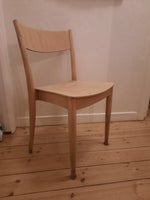Spisebord, Retro træ stol, Made in denmark