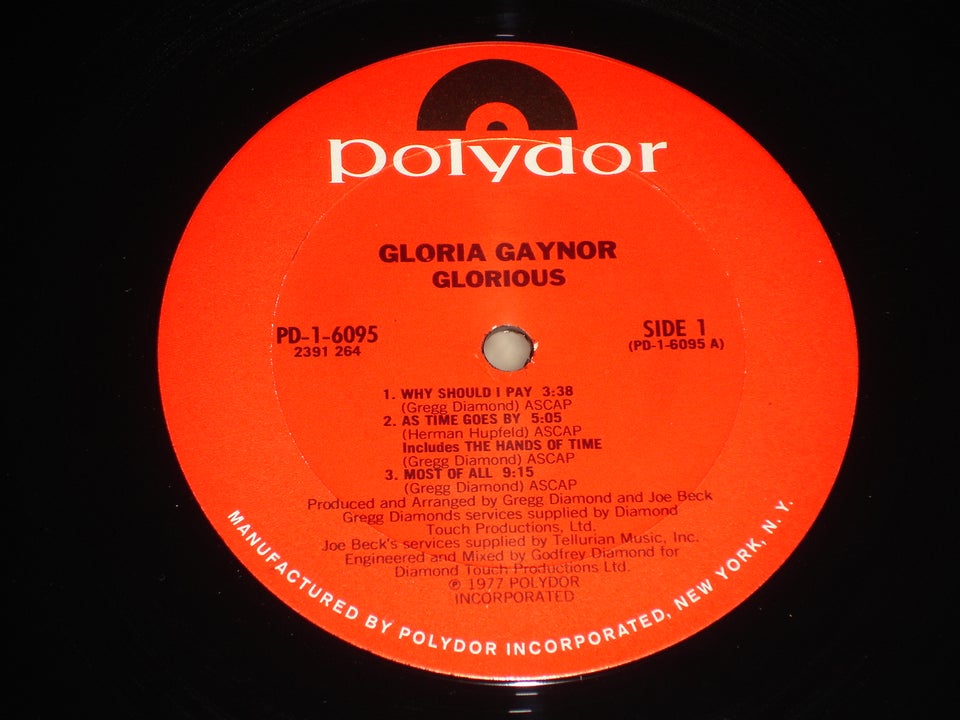 LP, Gloria Gaynor ( Disco ), Glorious