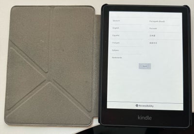 Kindle, PAPERWHITE 5, 6,8 tommer, 8 GB, Perfekt, KINDLE PAPERWHITE 5 (2021) - 8GB - 6.8" SKÆRM - SOR