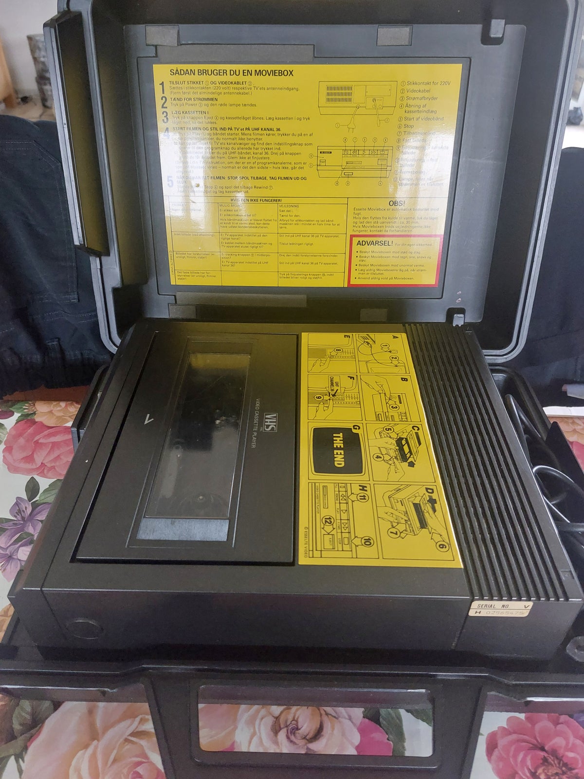 VHS videomaskine, Andet, moviebox