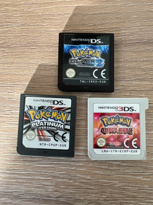 Pokemon Black 2. Omega ruby, platinum