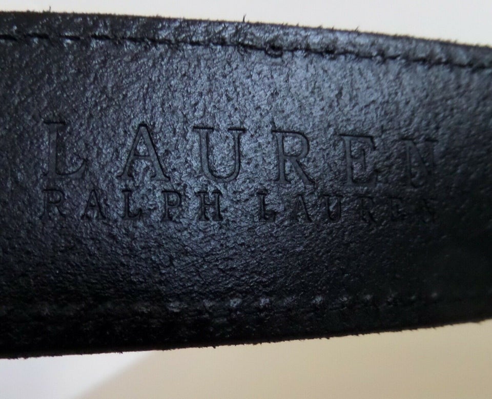 Bælte, RALPH LAUREN, str. 85-95 cm