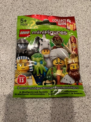 Lego Minifigures, 71008, Lego minifigur 71008 ny og uåbnet pose fra serie 13 sælges for 75 kr.
Kan s